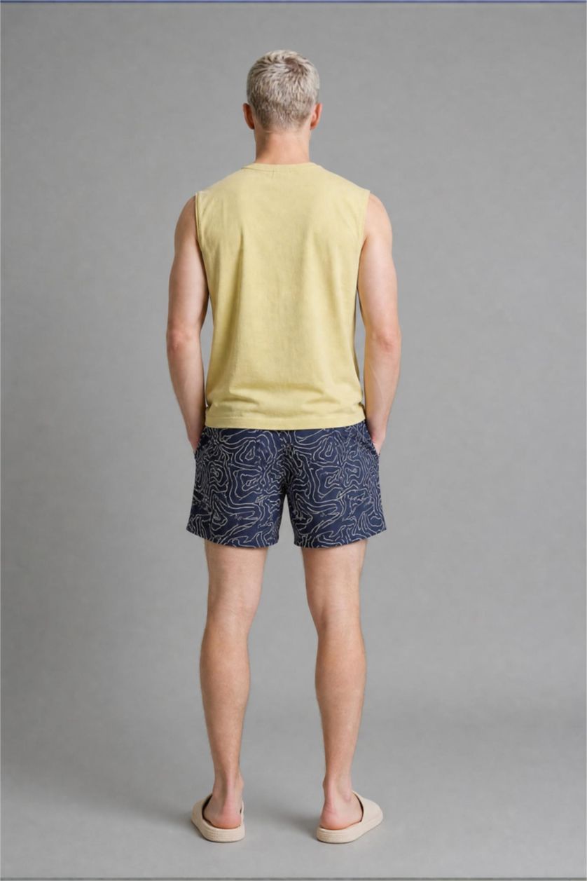Man NAVY Swim Shorts