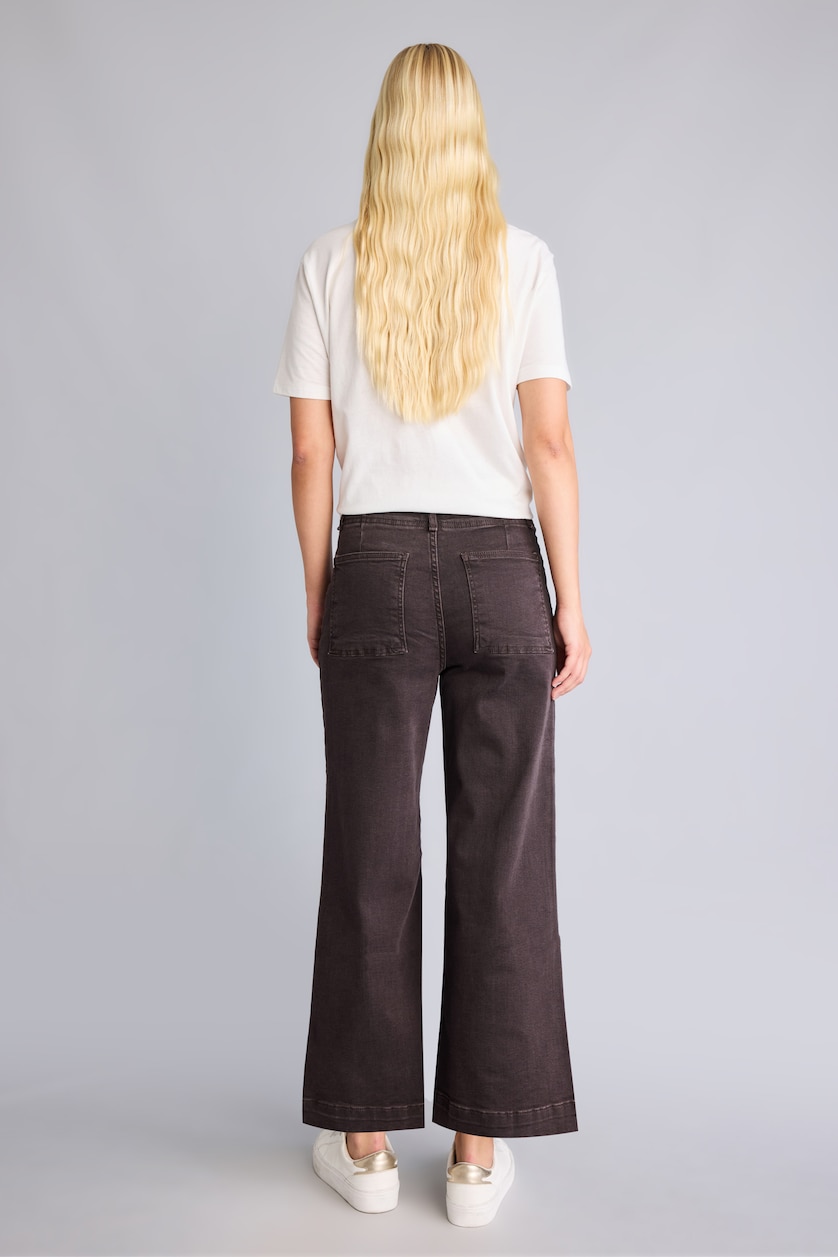 Woman Brown Culotte Fit Trousers