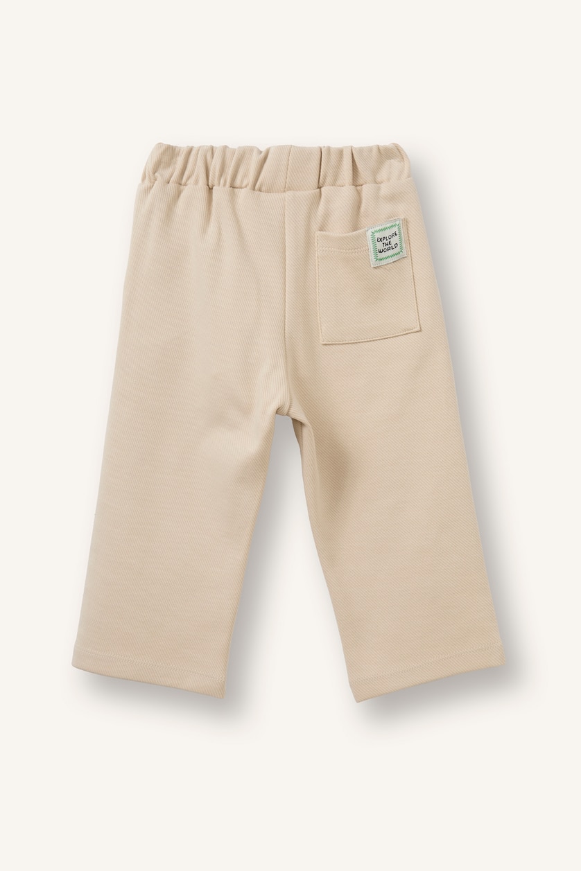 Baby Boys Sand Regular Fit Trousers