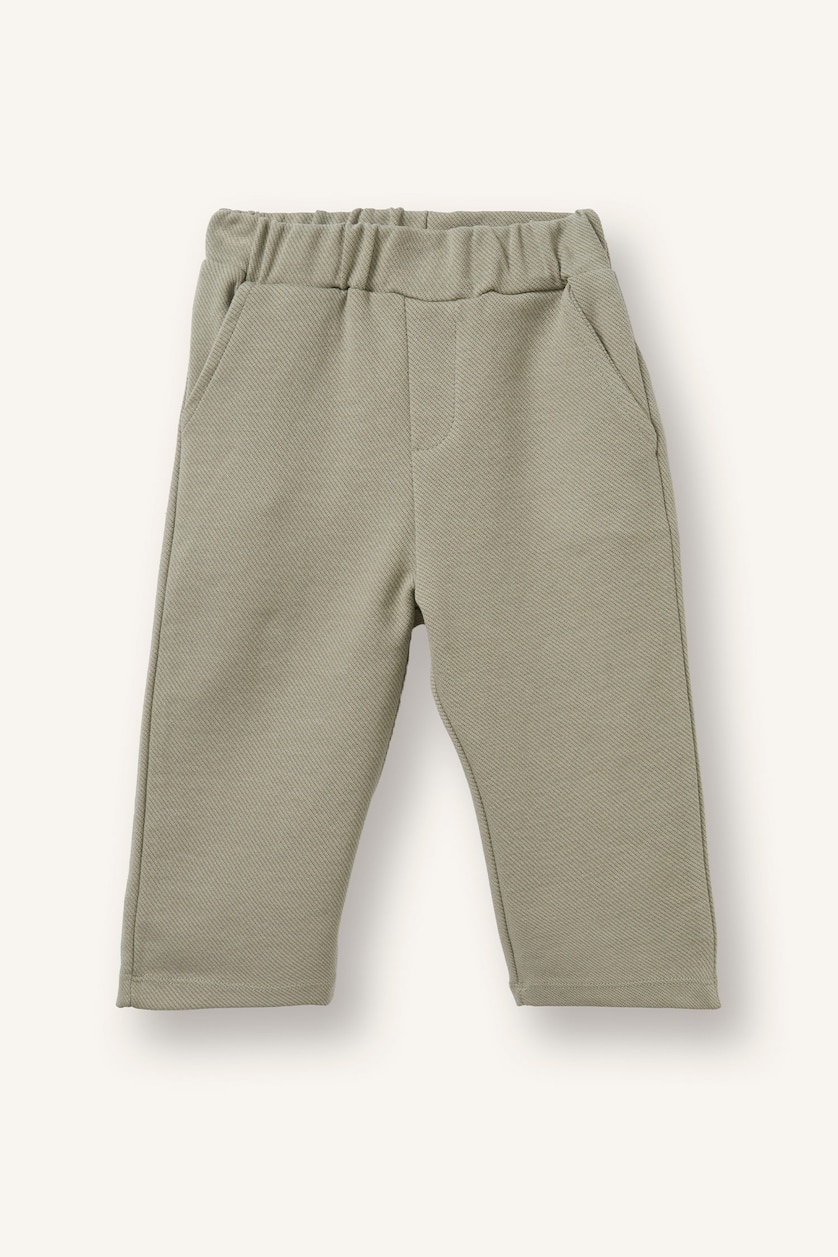 Baby Boys Khaki Regular Fit Trousers