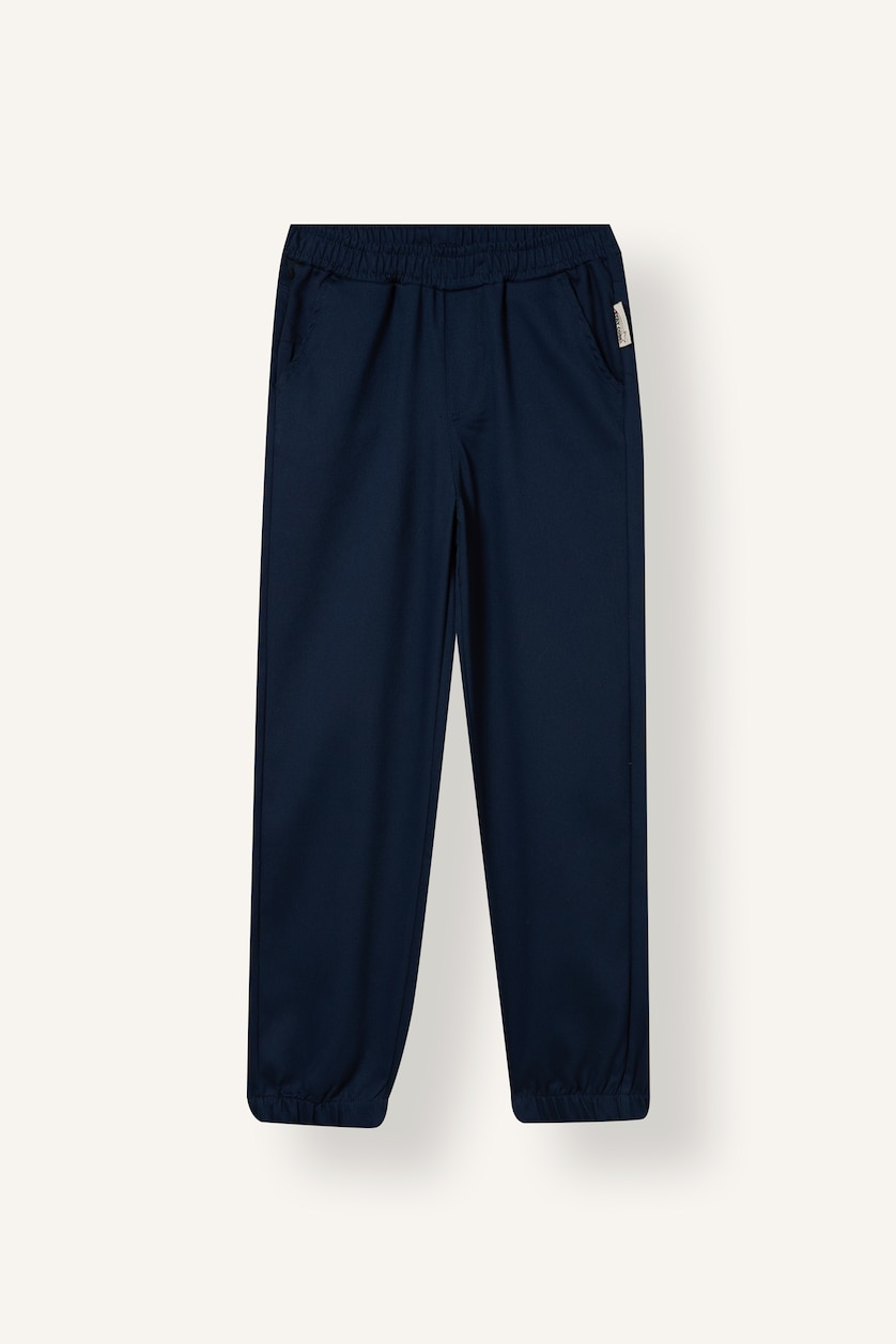 BOYS & TEENS NAVY Boy Knit Pockets Jogger Sweatpants