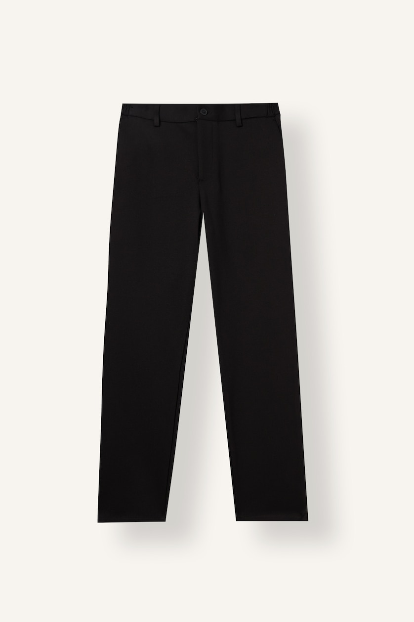 MAN NAVY Normal Waist Tailored Fit Trousers