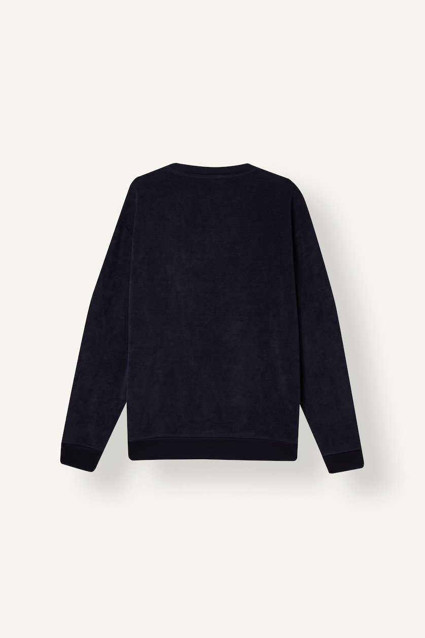 HOMME Marin Col rond Manche Longue Sweat- Shirt