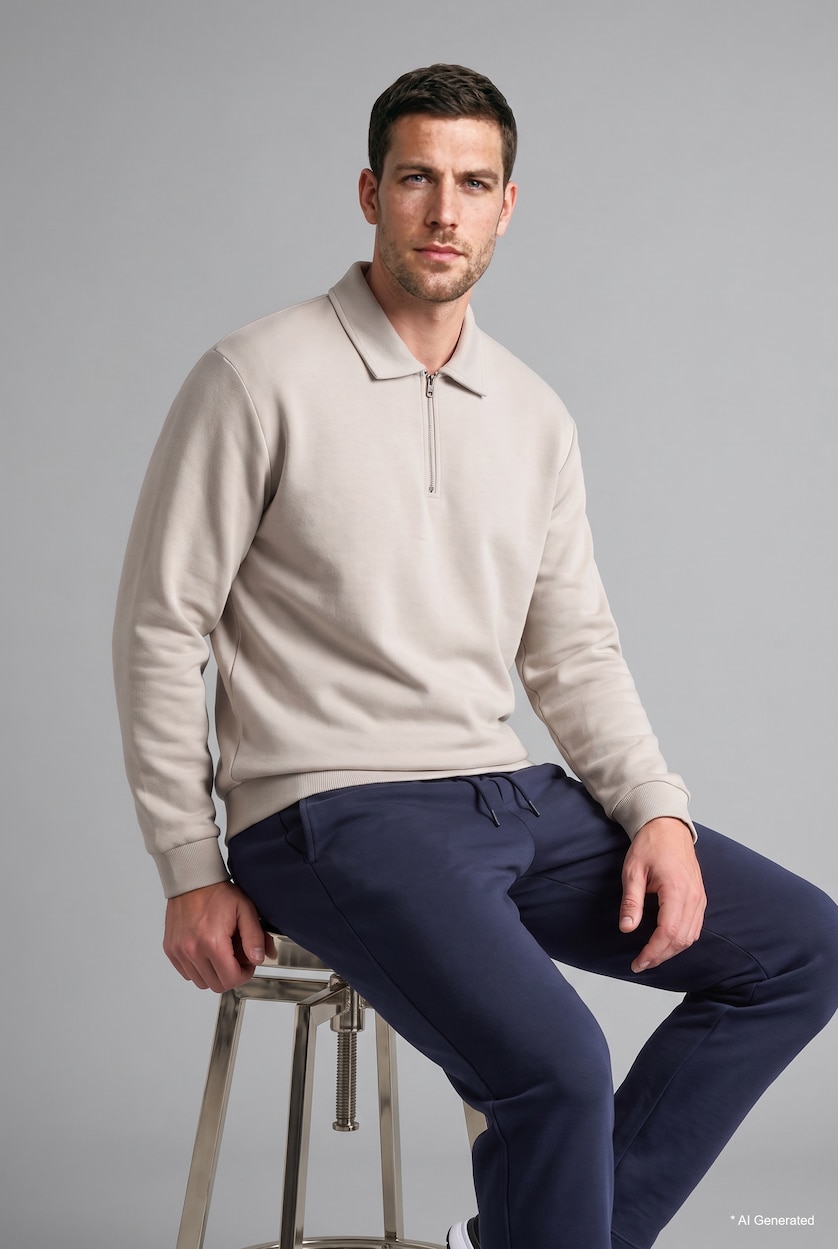 Man Stone Regular Fit Sweatshirt