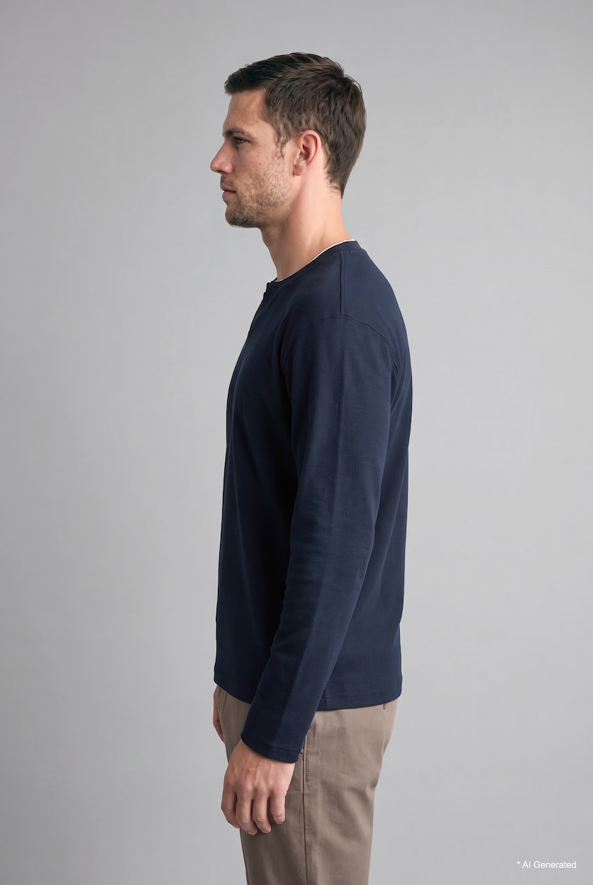 Men NAVY Regular Fit Sweatshirt
