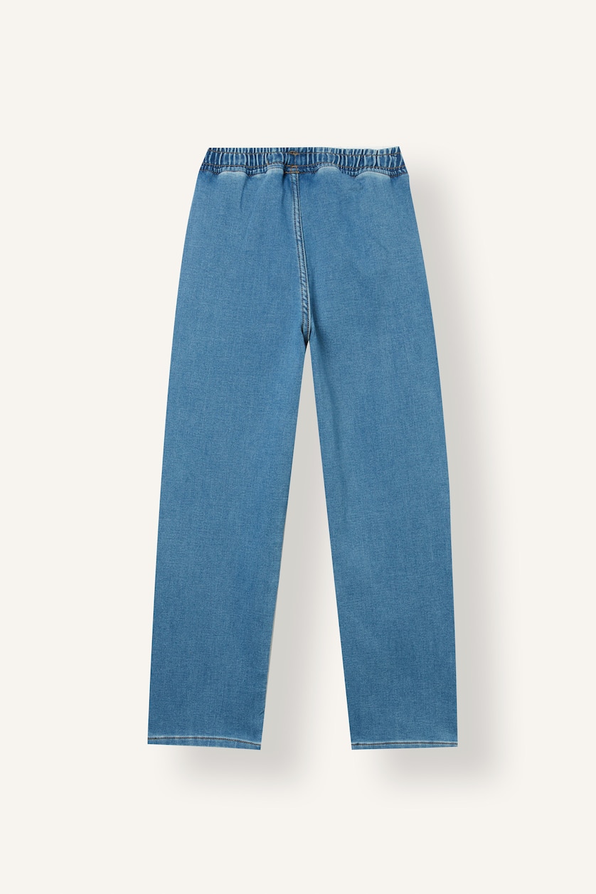 Erkek Çocuk - Genç Erkek Açık Mavi Loose Fit Jean Erkek Çocuk