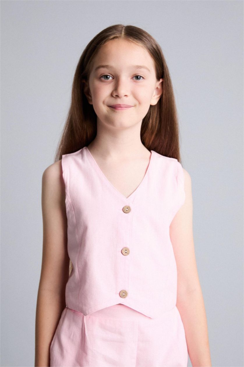 Young Girls - Teen Girls Light Pink 2 piece Regular Fit Set