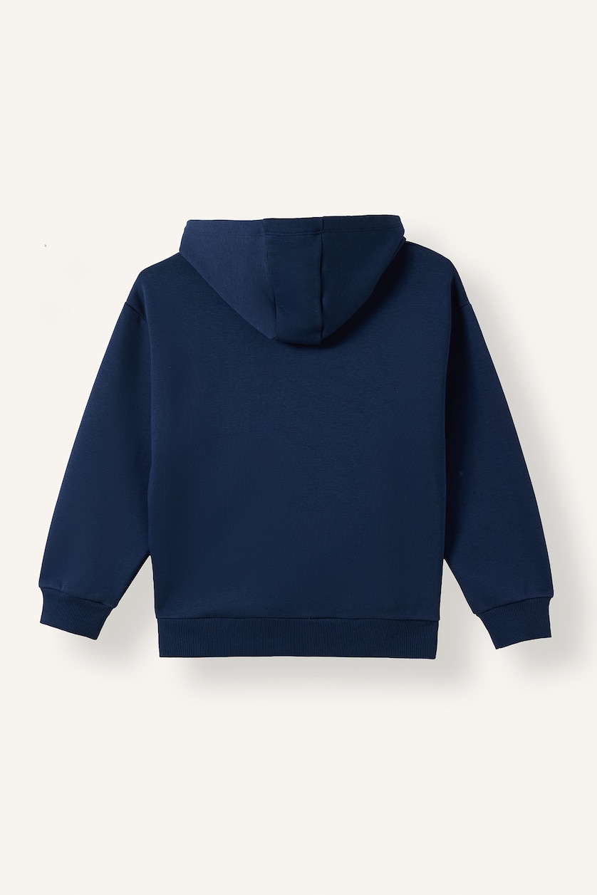 Young Boys - Teen Boys NAVY Regular Fit Boston Celtics Licensed Hooded Sweatshirt
