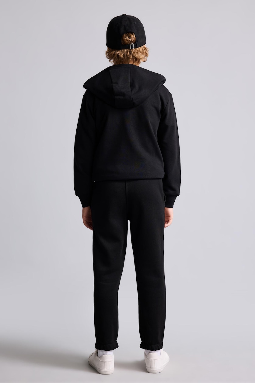 BOYS & TEENS Black Regular Fit NBA Licensed Trousers