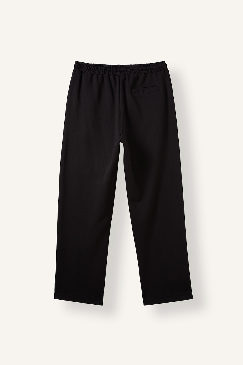 Man Black Relax Fit Trousers