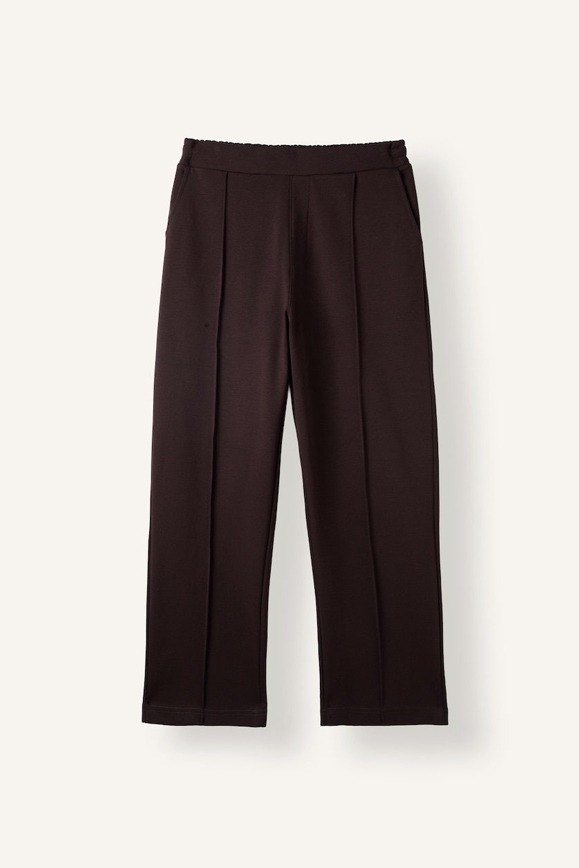 Man Brown Relax Fit Trousers