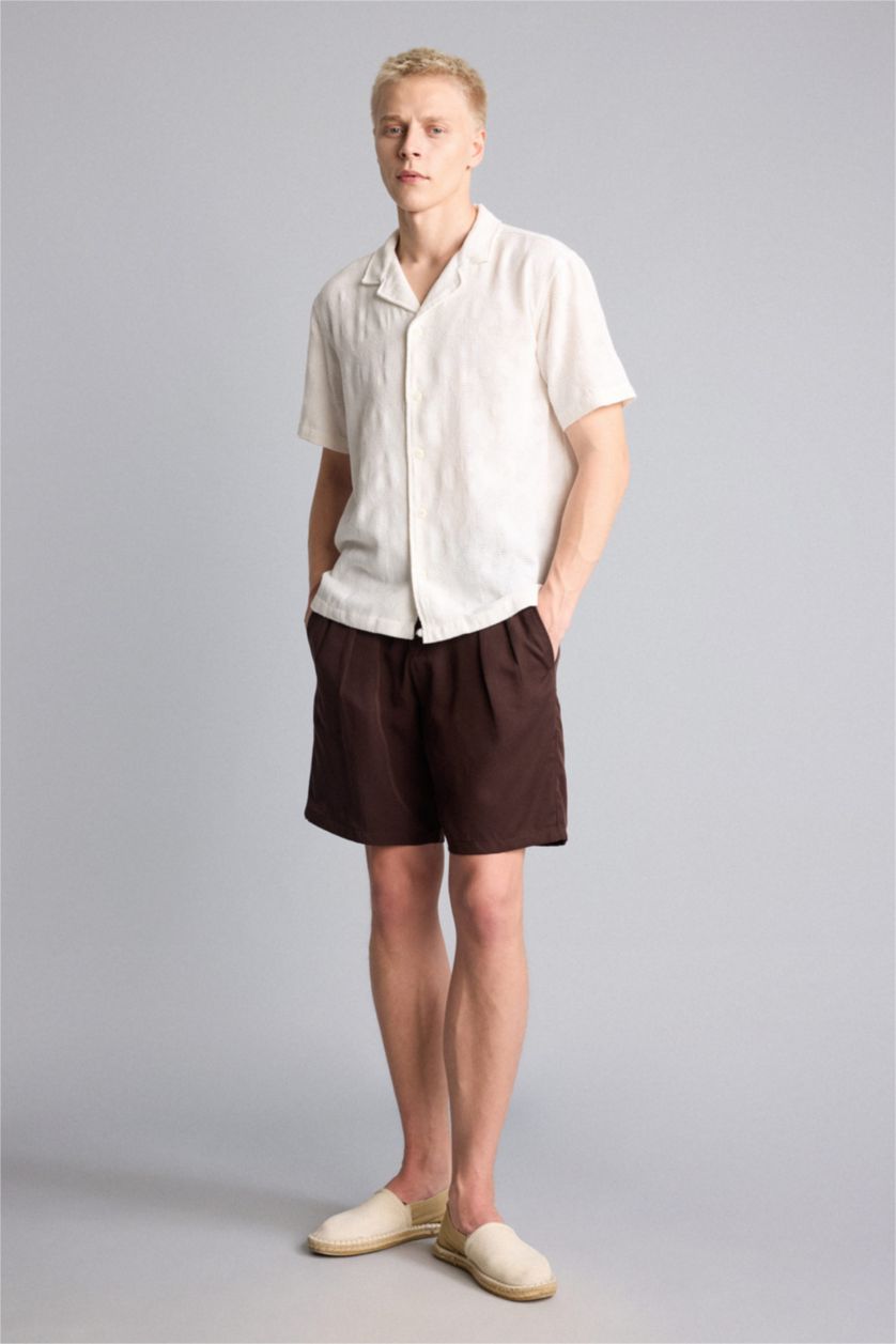 Men Brown Baggy Fit