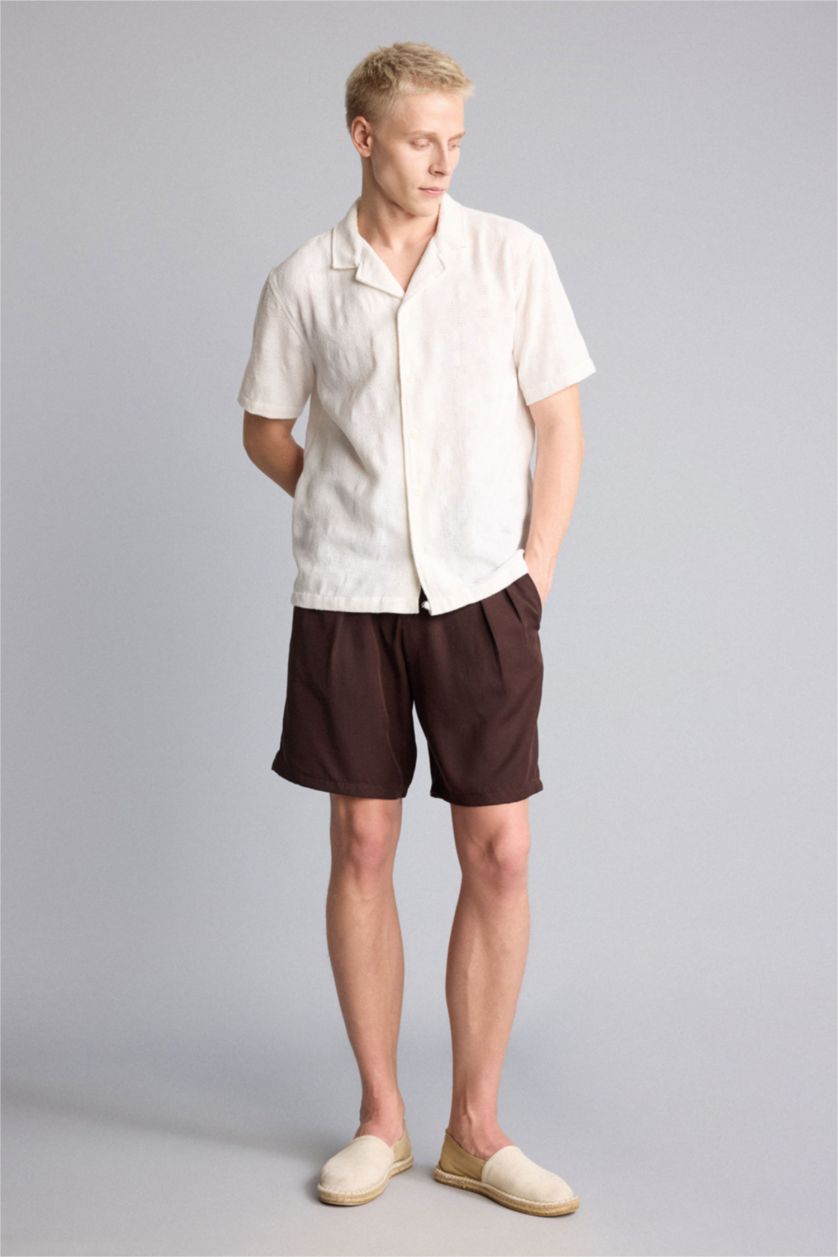 Men Brown Baggy Fit