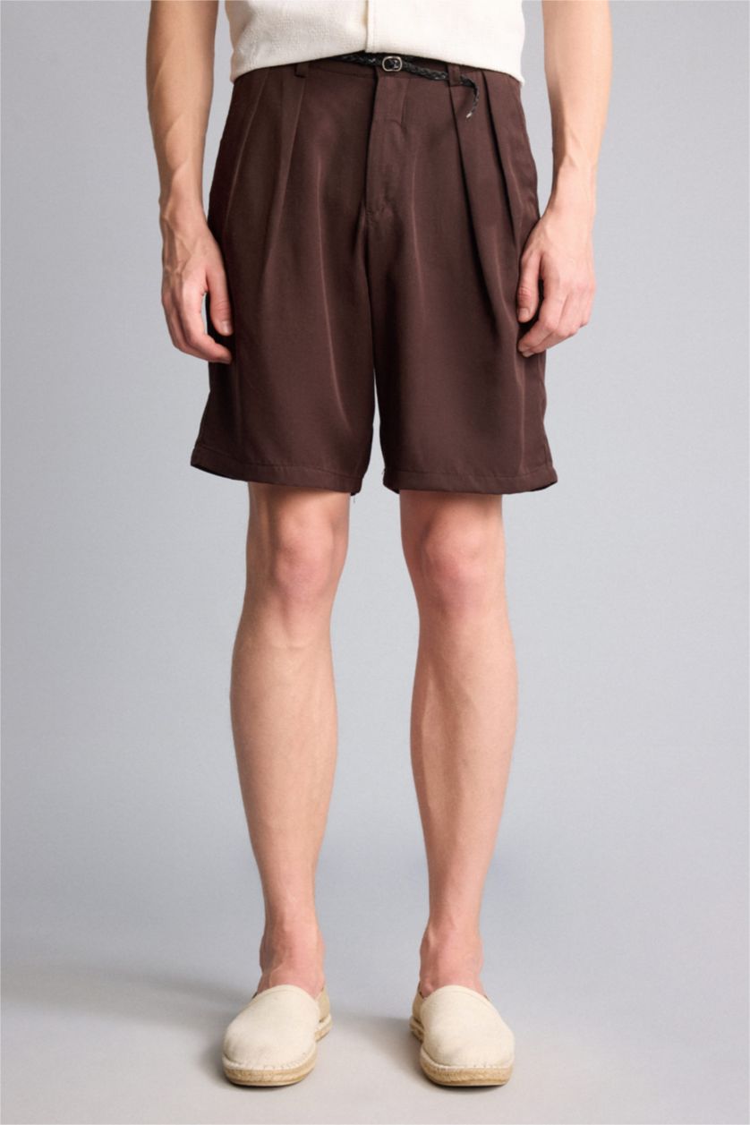 Men Brown Baggy Fit