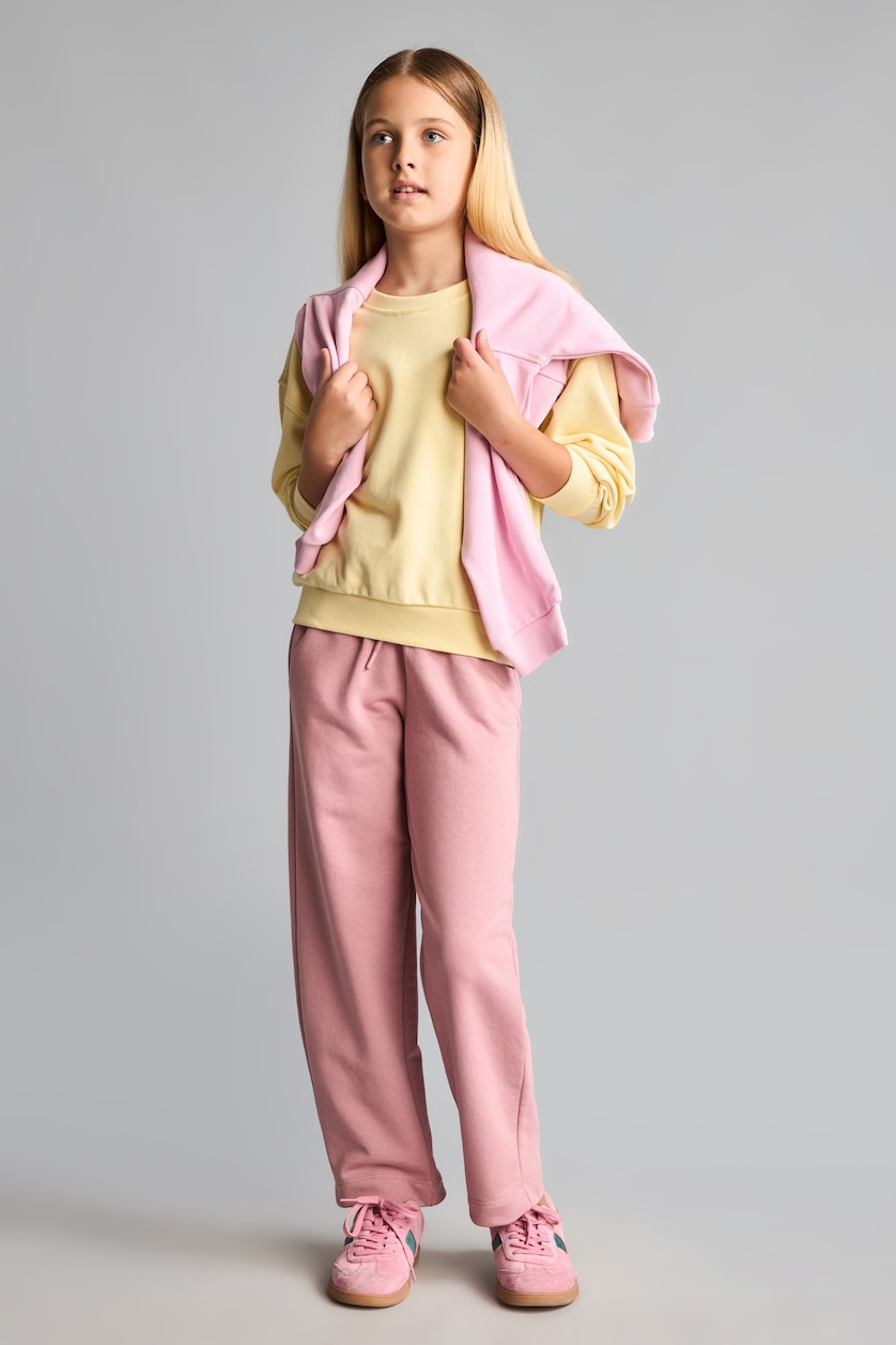 Girls & Teens Rose Girl Barrel Fit Sweatpants