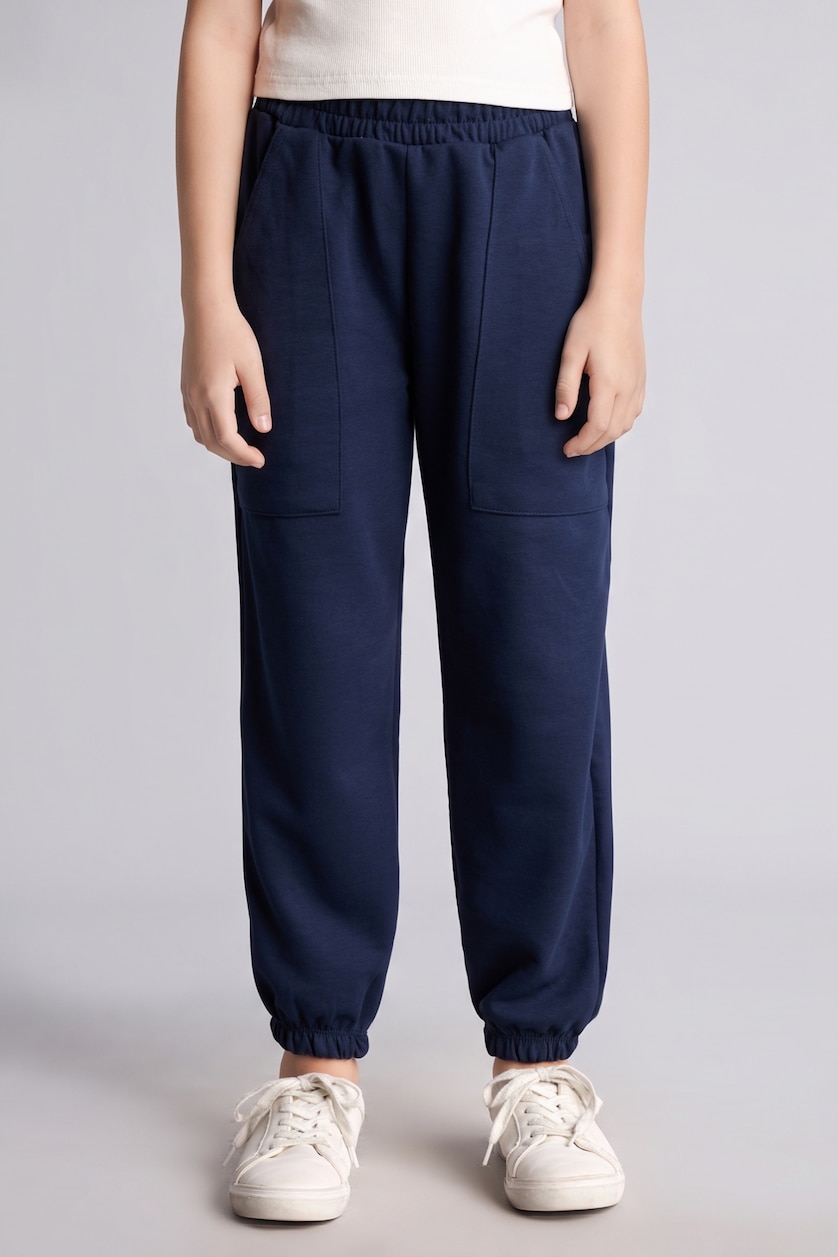 Young Girls - Teen Girls NAVY jogger Trousers