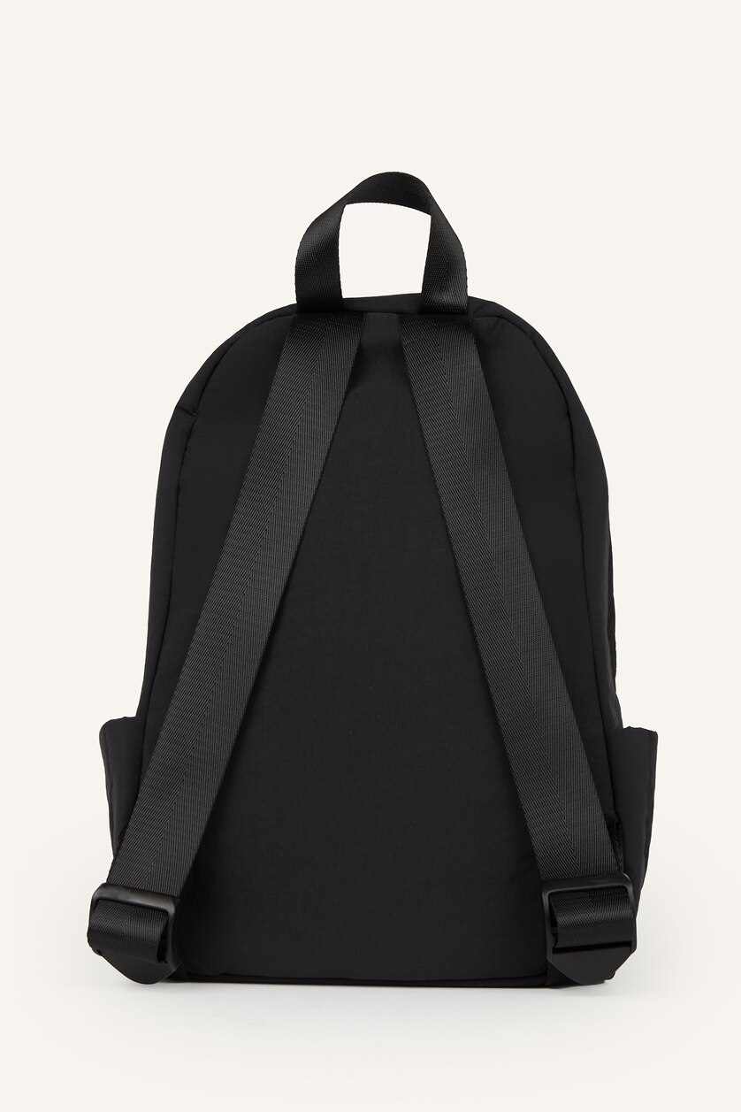 Woman Black Backpack