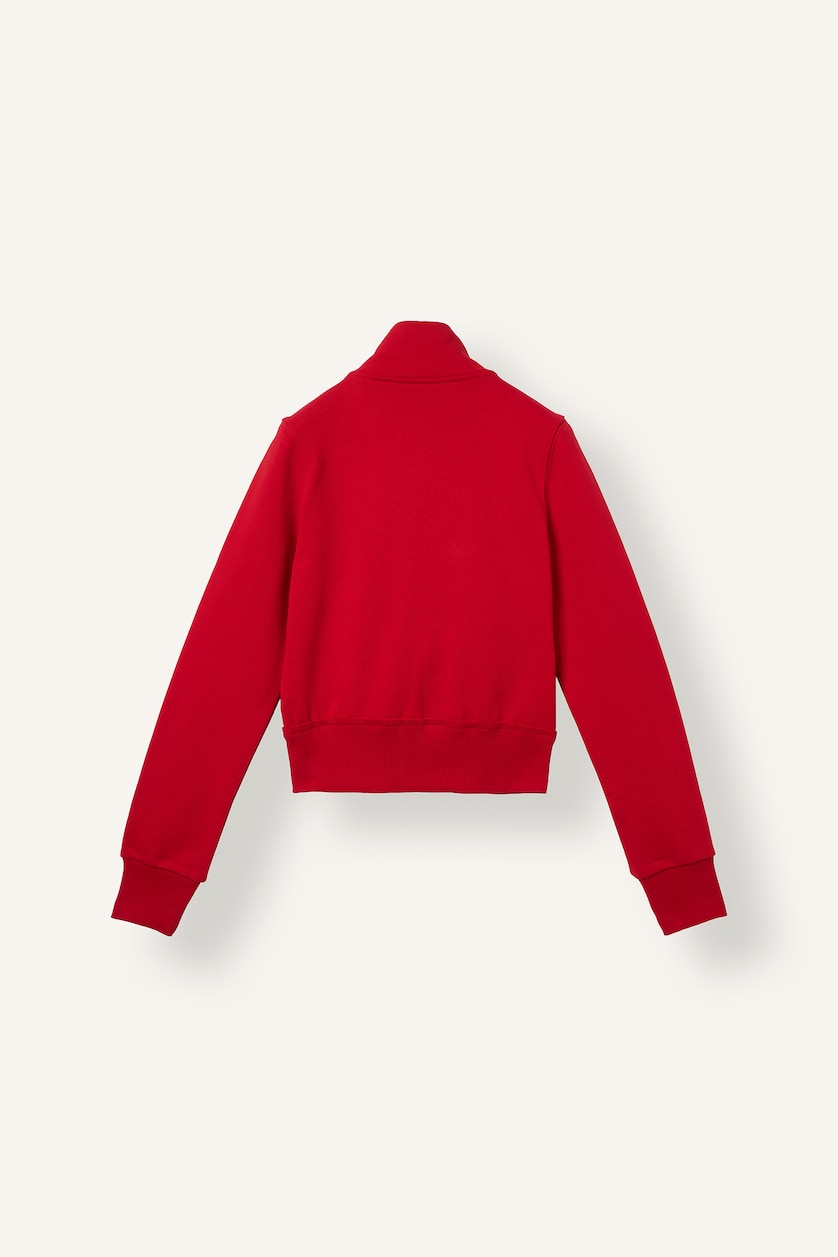 Women Red Loose Fit Cardigan