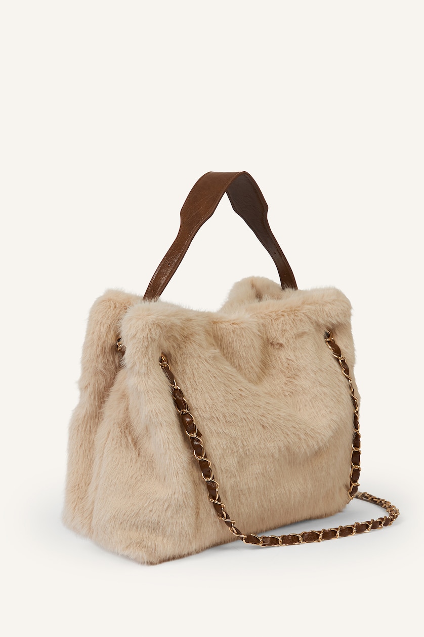 Women Vison Fur Shoulder bag