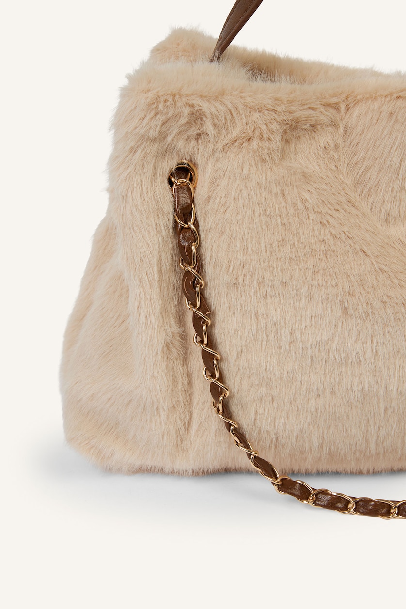 Women Vison Fur Shoulder bag