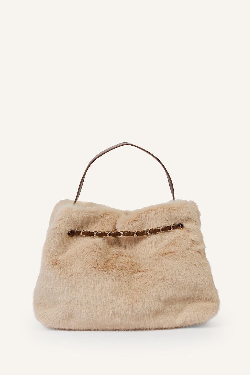 Women Vison Fur Shoulder bag