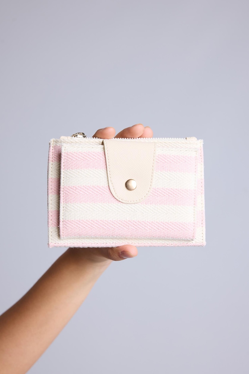 Women Light Pink Woman Faux Leather Wallets