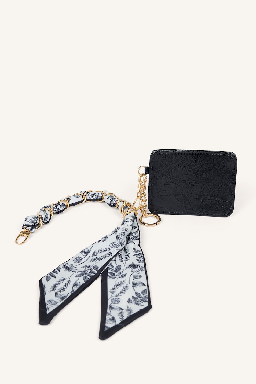 Woman Black Woman Business Card Wallet