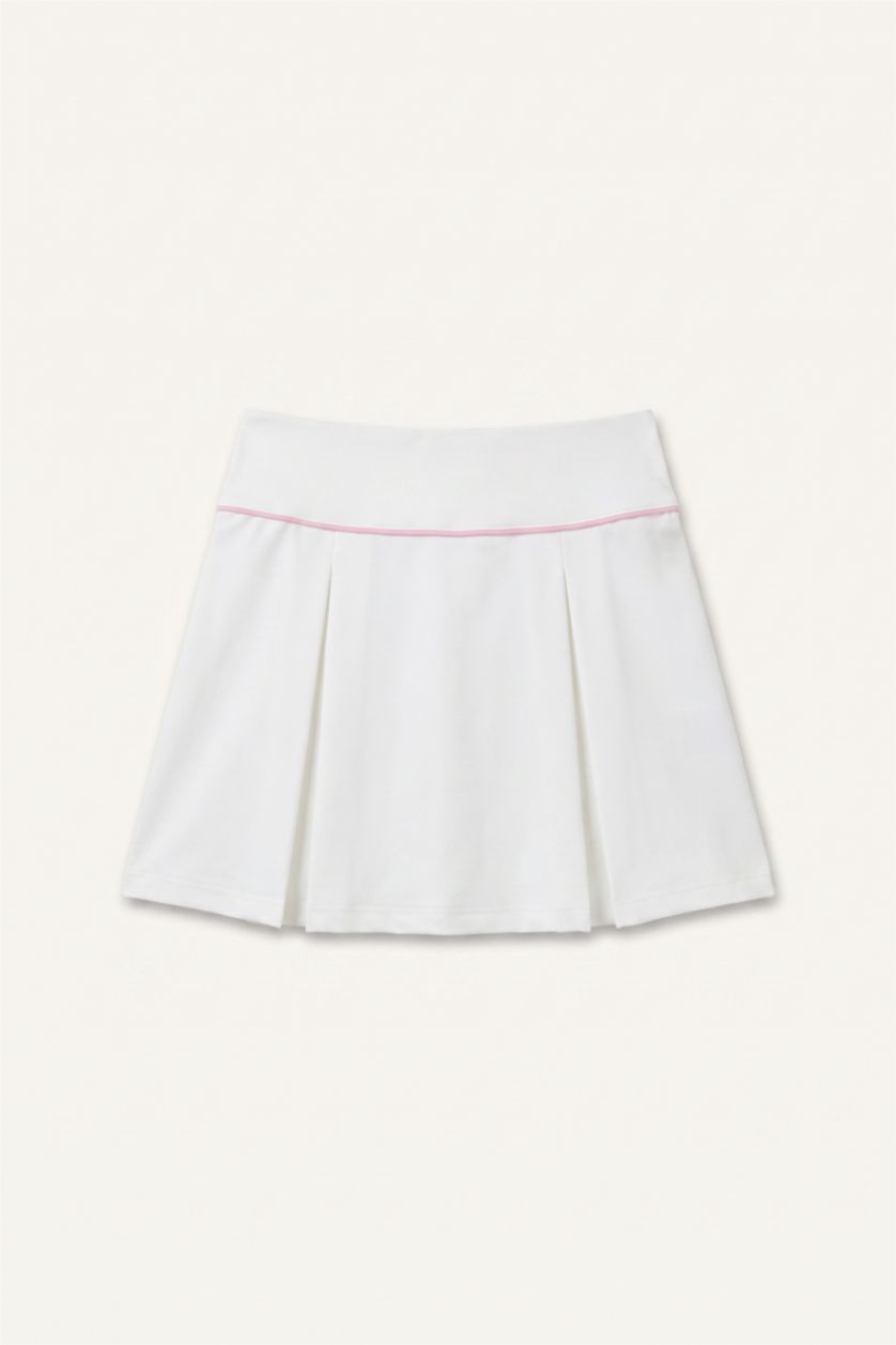 Girls & Teens White تنورة بناتي