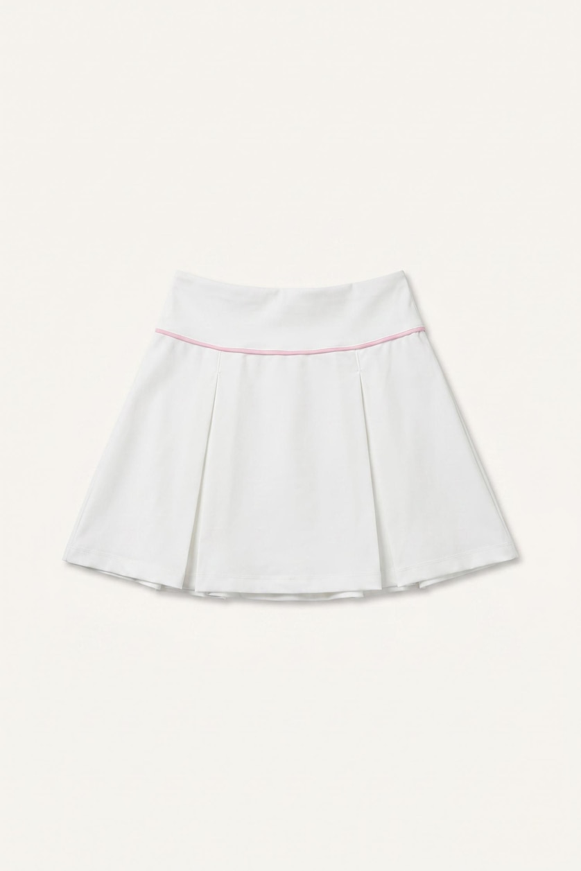 Young Girls - Teen Girls White Girl Knitted Skirt
