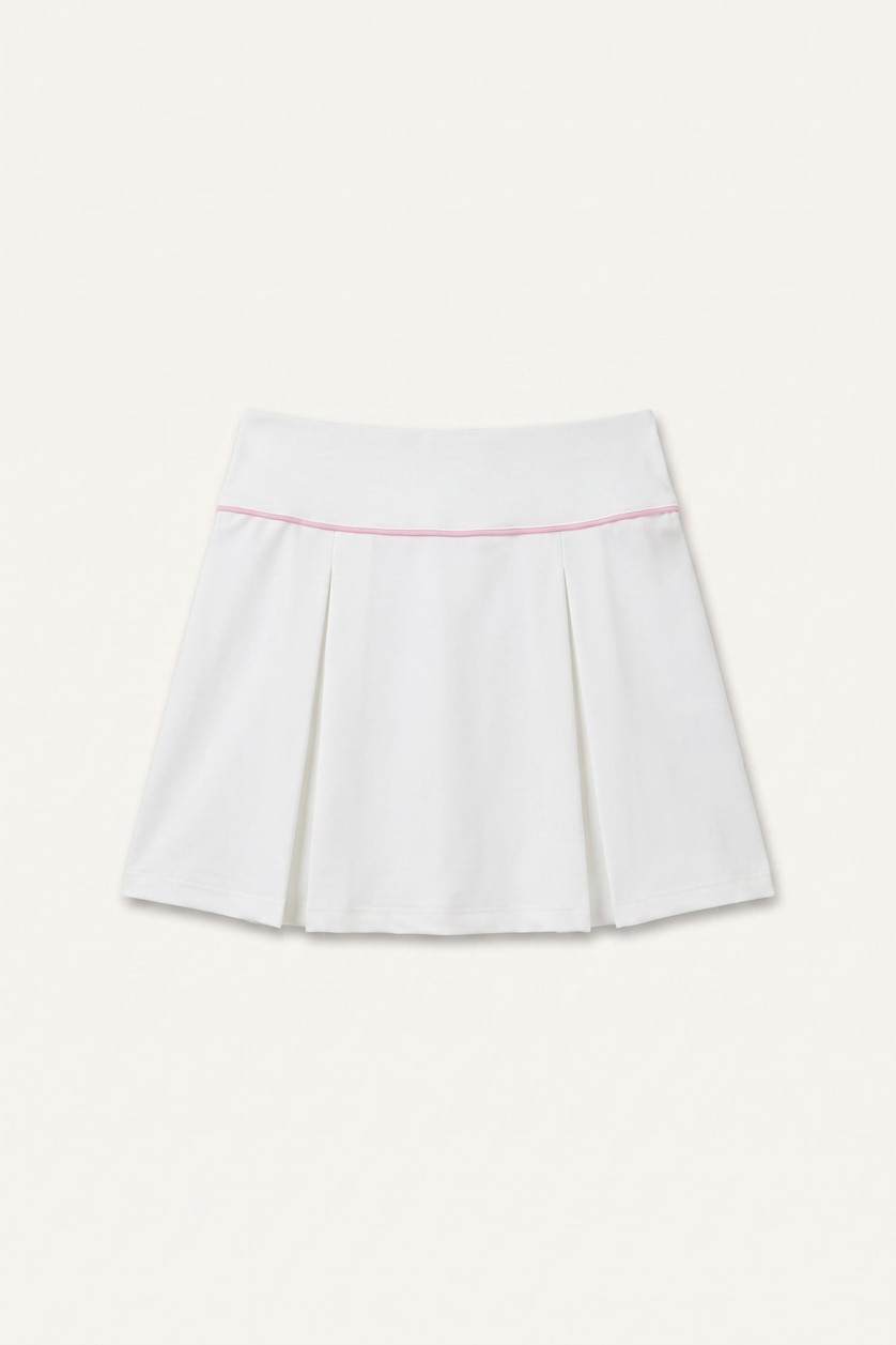Young Girls - Teen Girls White Girl Knitted Skirt