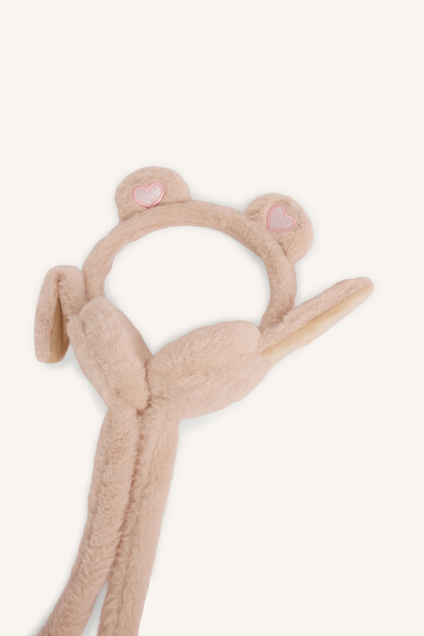 Young Girls - Teen Girls Beige Girl Earmuff