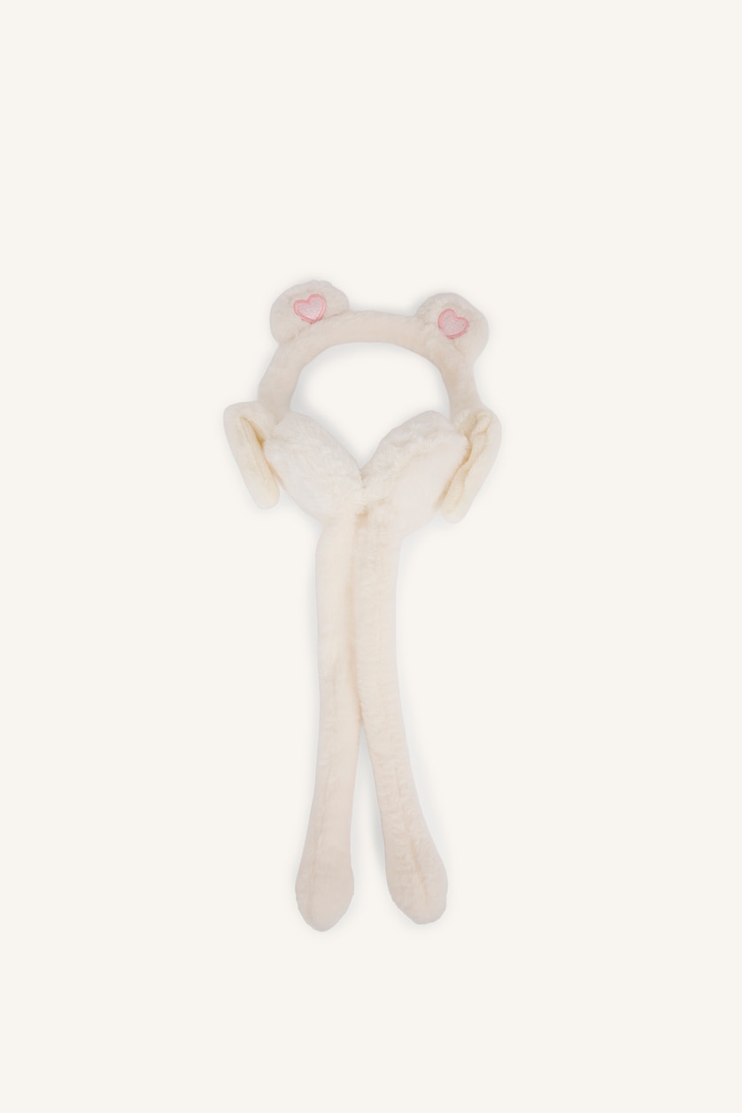 Young Girls - Teen Girls Ecru Girl Earmuff