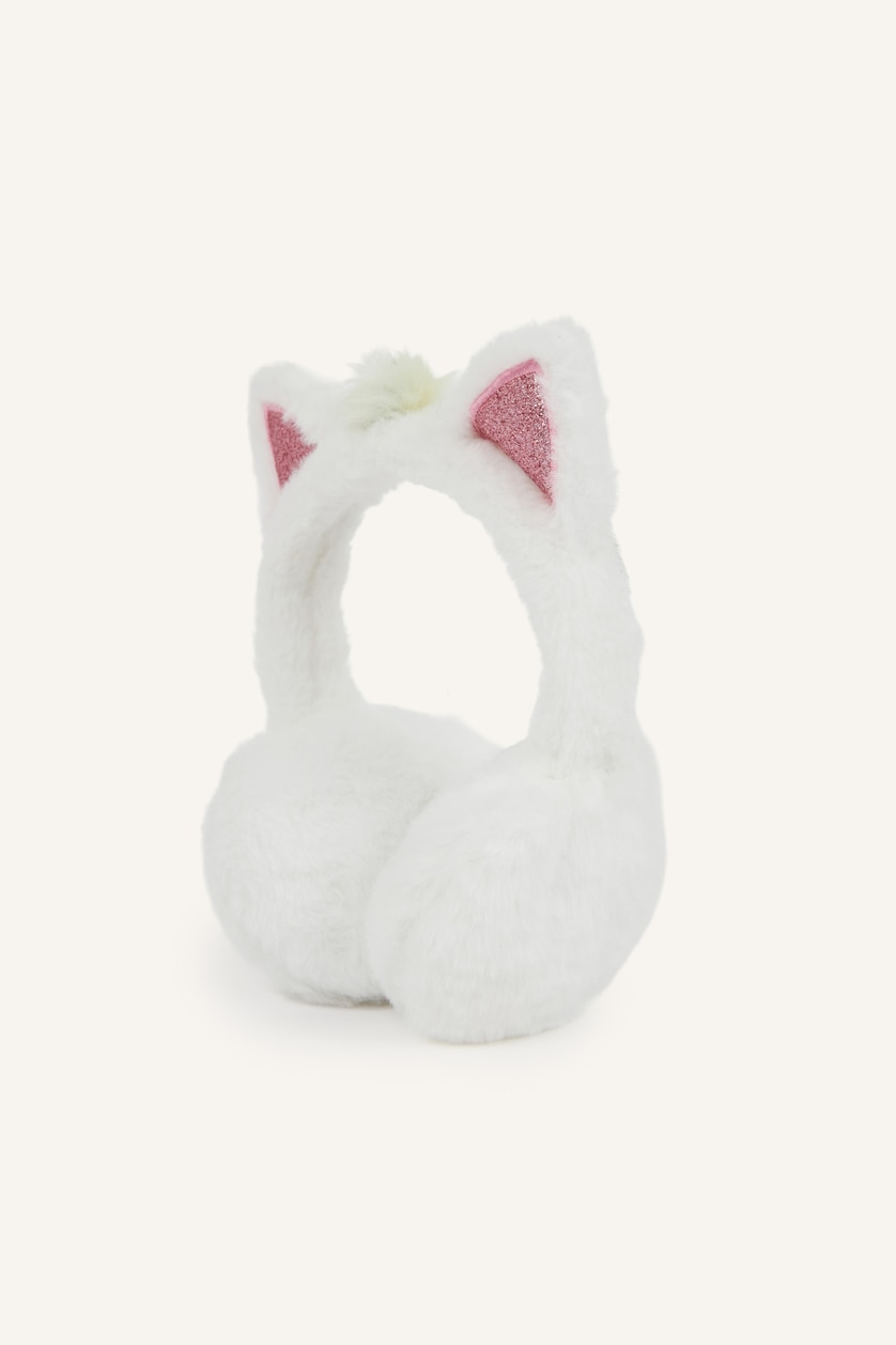 Young Girls - Teen Girls Ecru Girl Earmuff