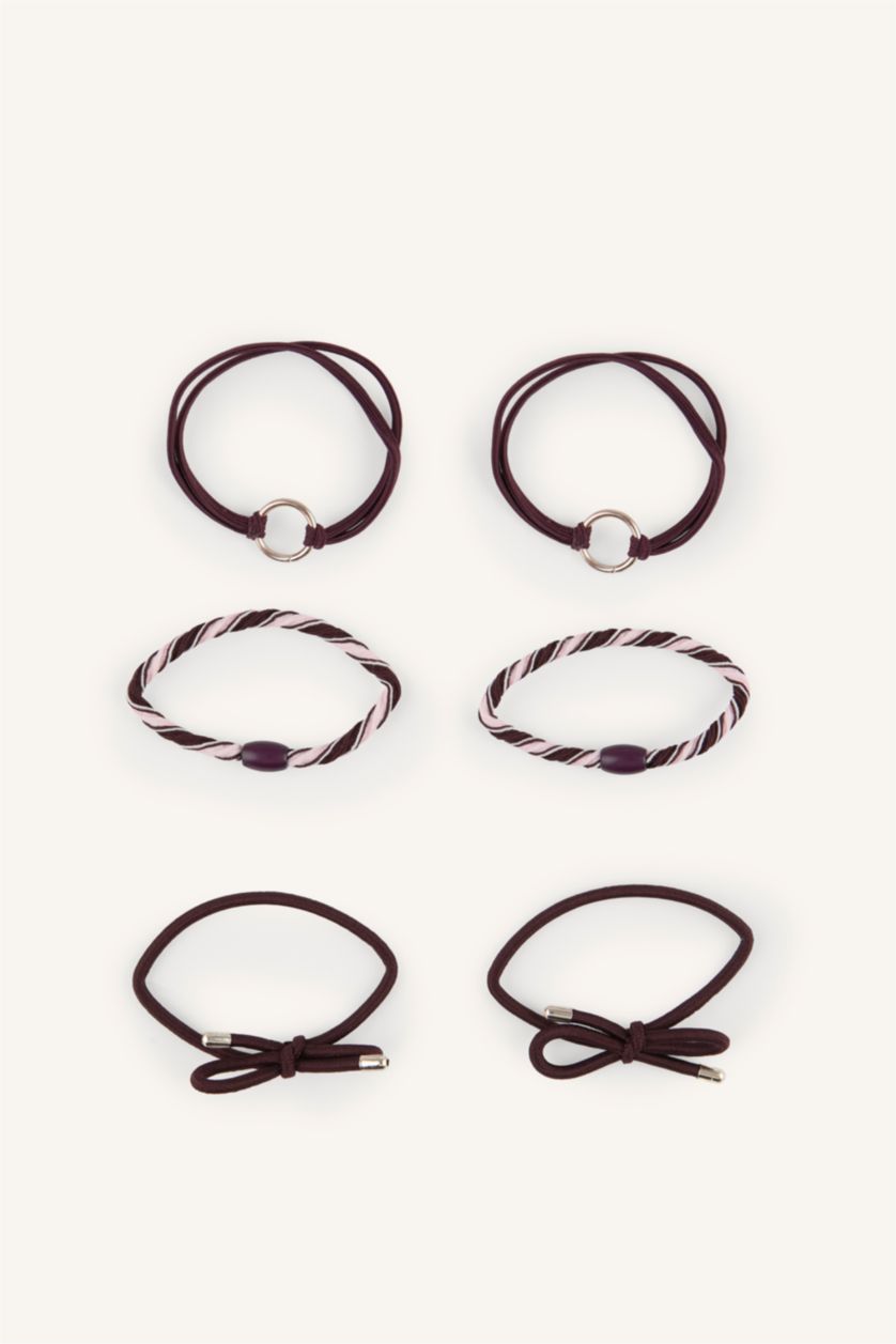 Young Girls - Teen Girls Bordeaux Girl 6 piece Hair Acc.