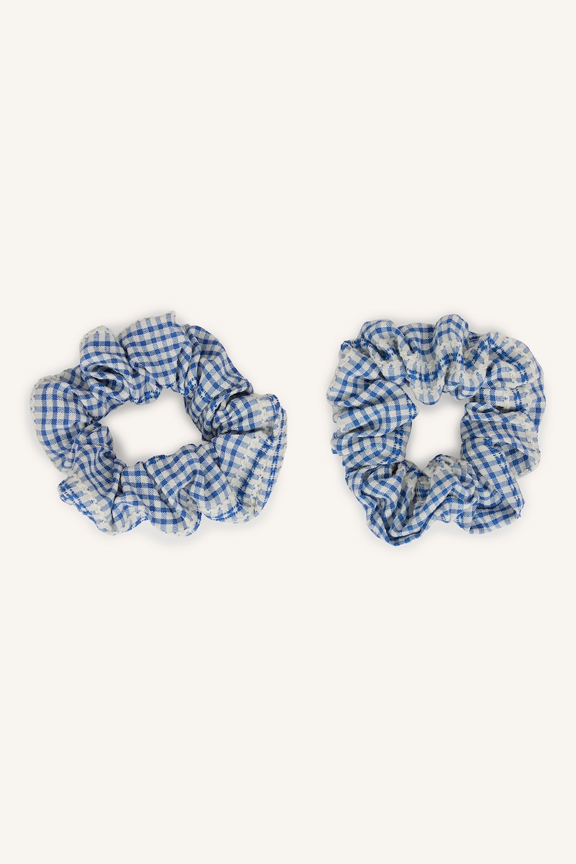 Kız Çocuk - Genç Kız Karma Pötikare Desenli 2'li Saç Aksesuarı Kız Çocuk