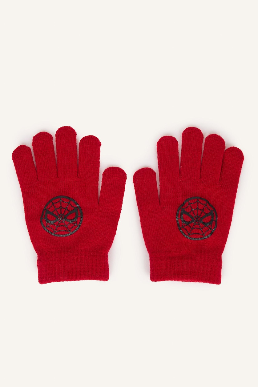Young Boys - Teen Boys Red Boy Spiderman Licensed Gloves