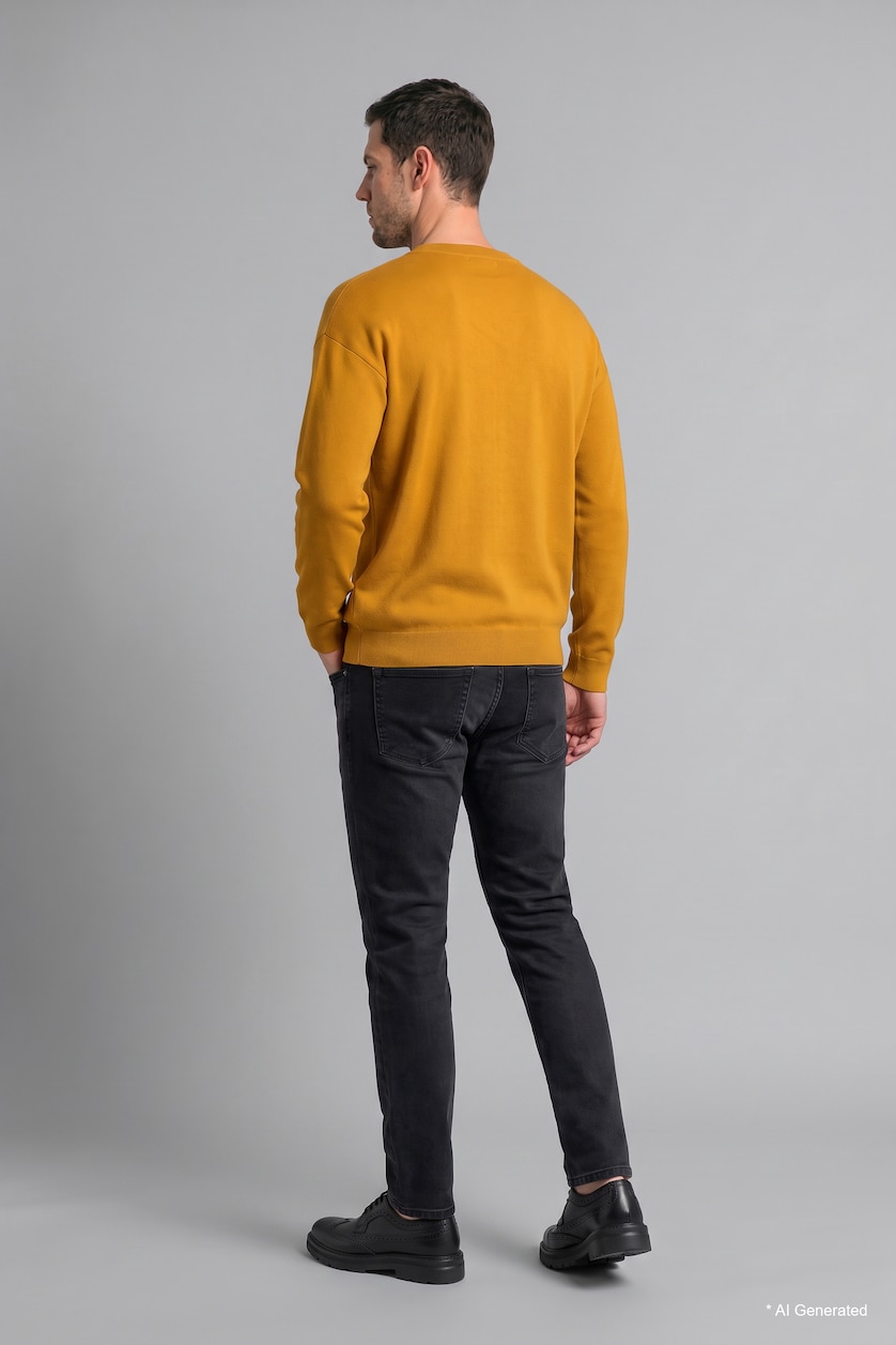 MAN Anthracite Pedro Slim Fit Regular Waist Slim Leg Jeans