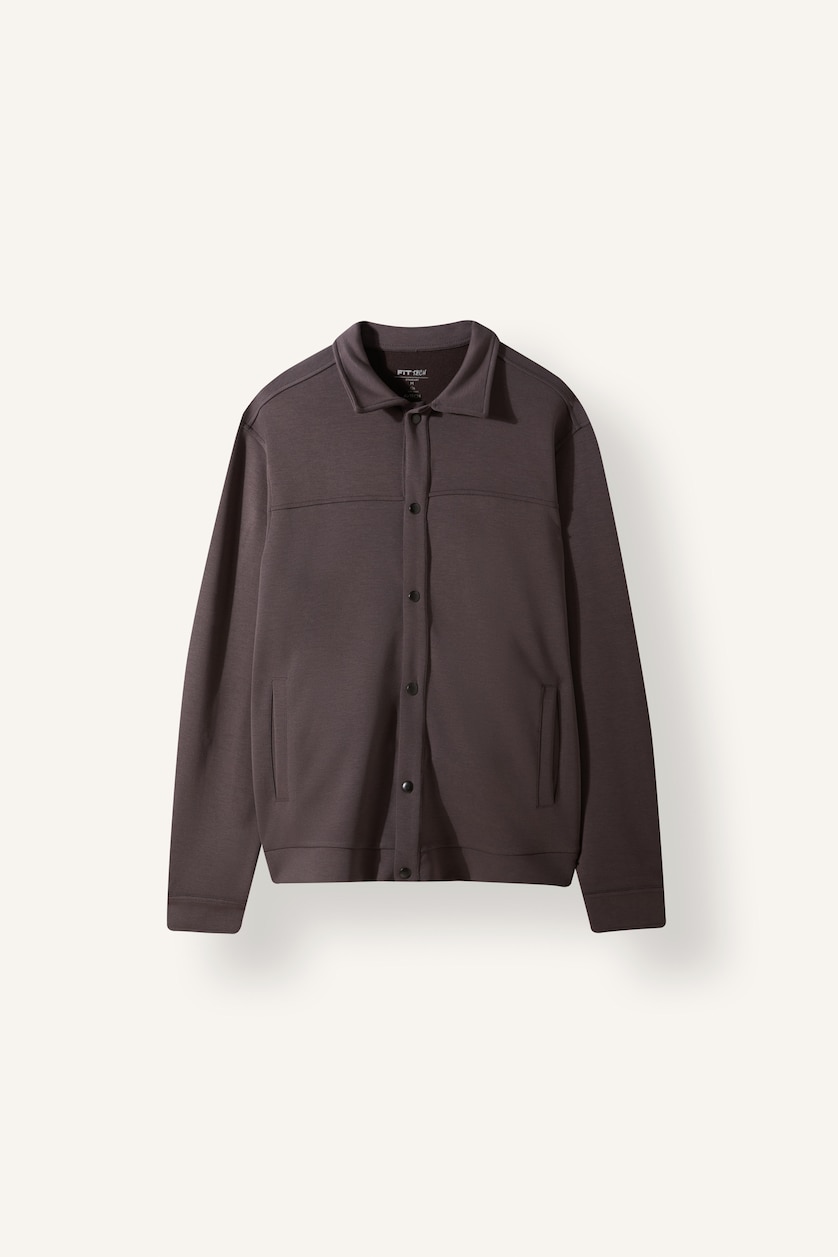Men Brown Standard Fit Long Sleeve Shirt