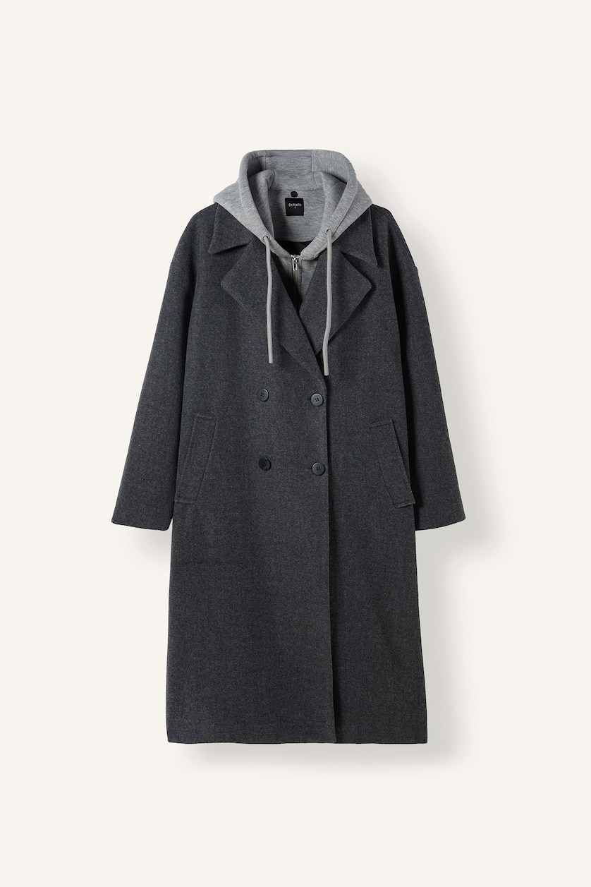 Women Anthracite Button up Cachet