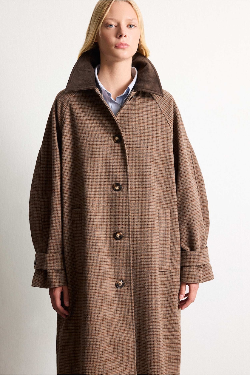 Women Brown Button up Cachet