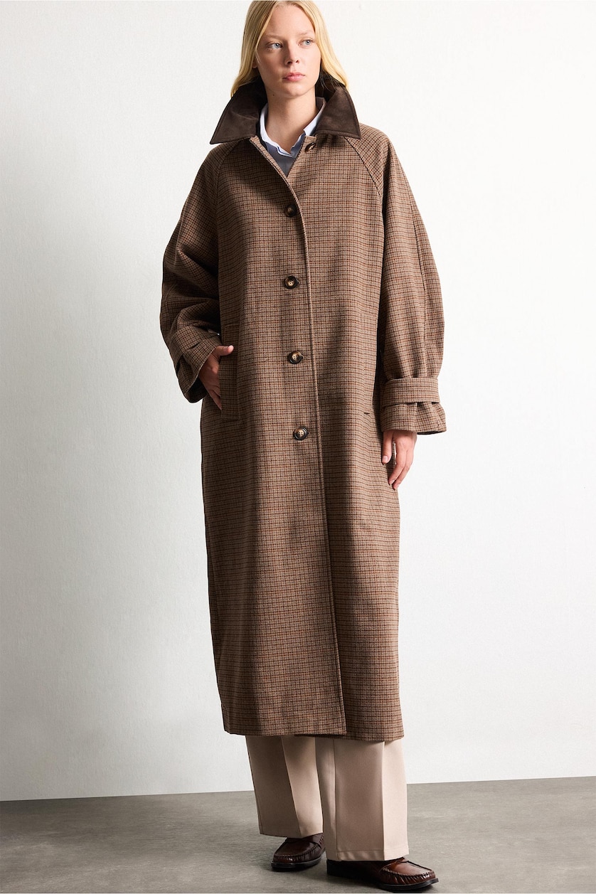 Women Brown Button up Cachet