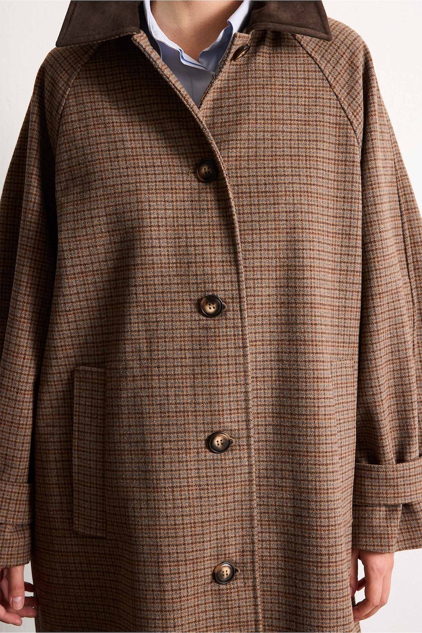 Women Brown Button up Cachet