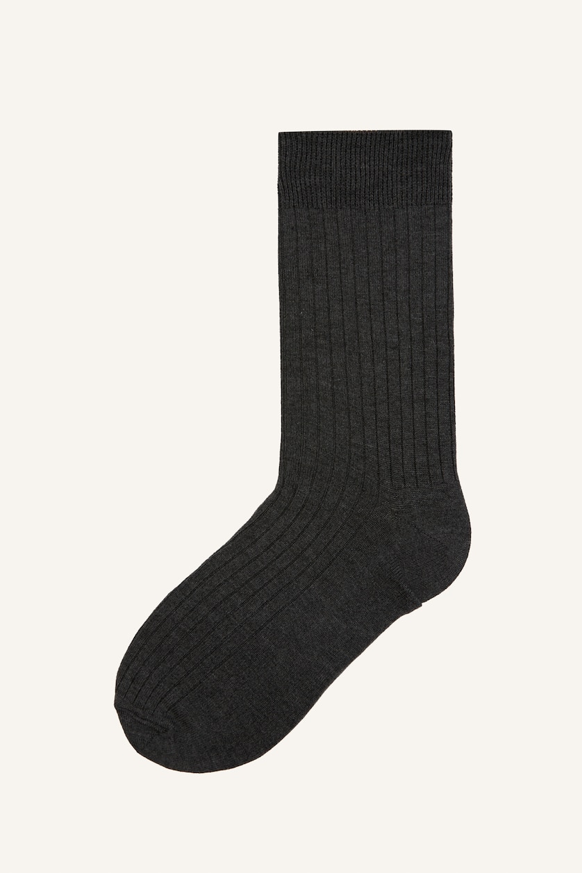 Men NAVY 2 piece Long sock