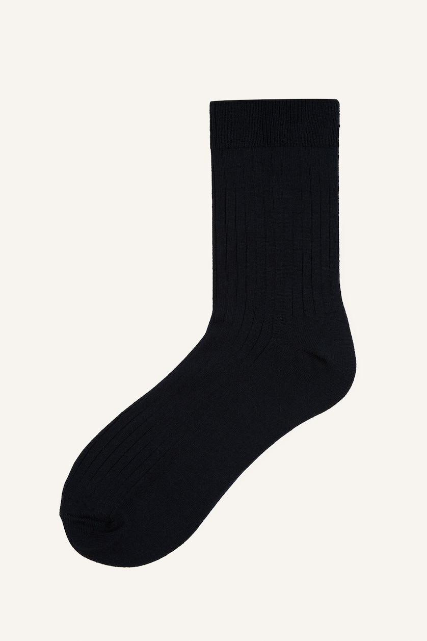 Women Bordeaux 2 piece Long sock