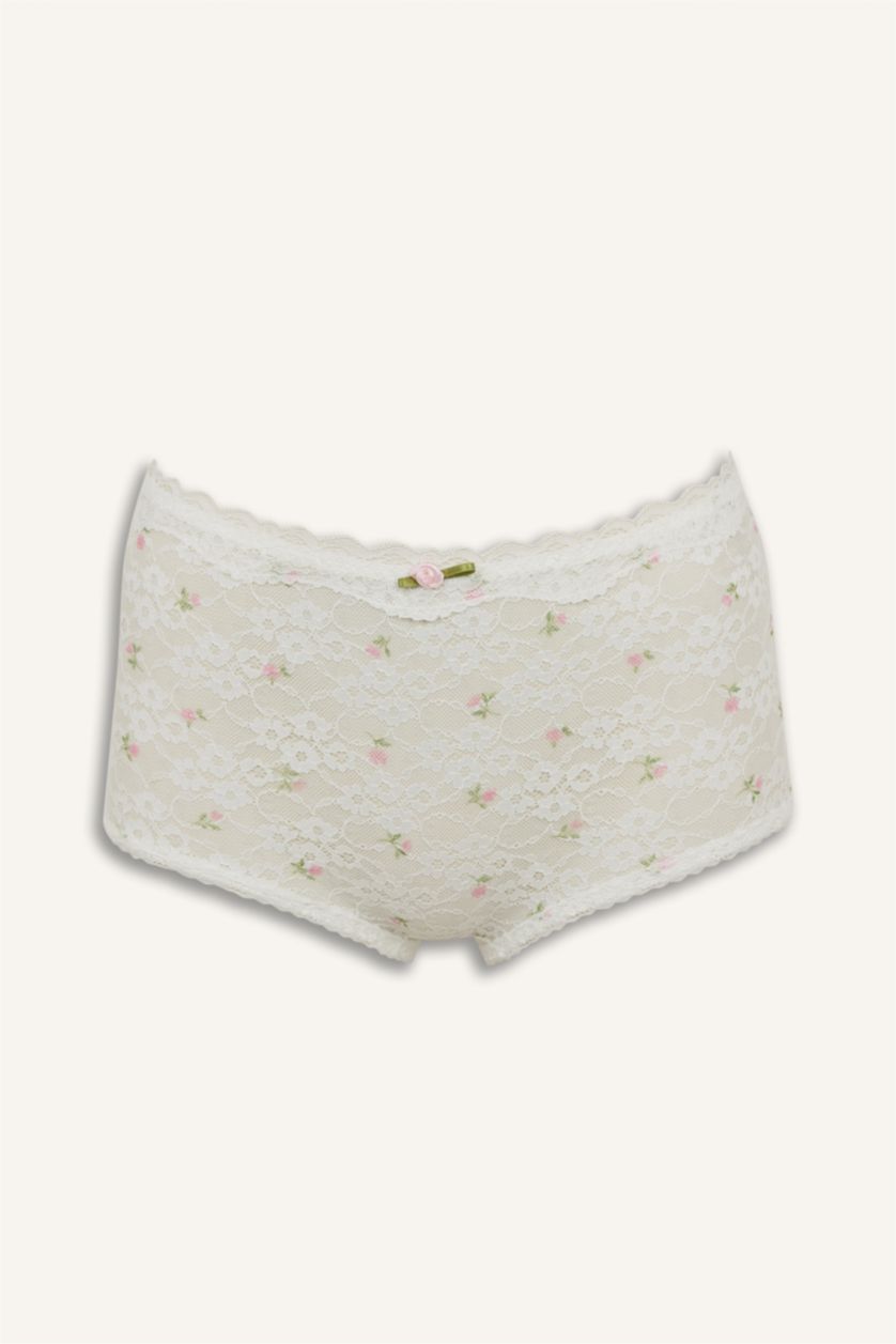 Women Light Pink Lace