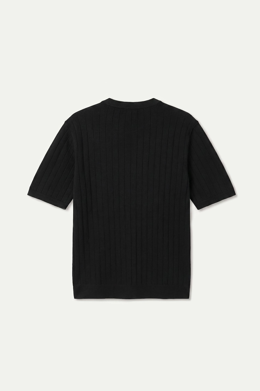 MAN Black Standard Fit Short Sleeve T-Shirt