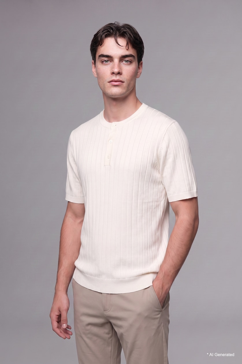 MAN White Standard Fit Short Sleeve T-Shirt