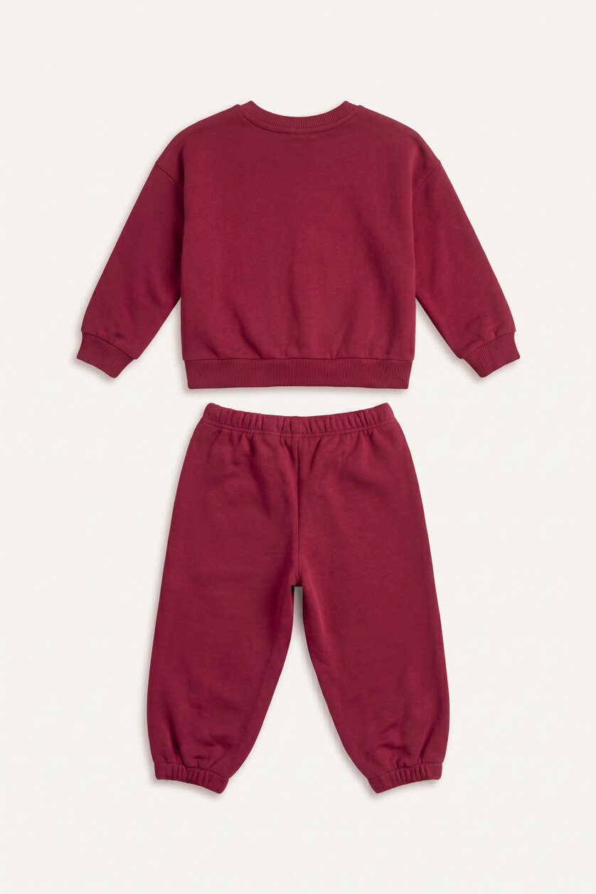 Baby Girl Fushsia Baby Girl Cotton Regular Fit Top Bottom 2 Piece Set