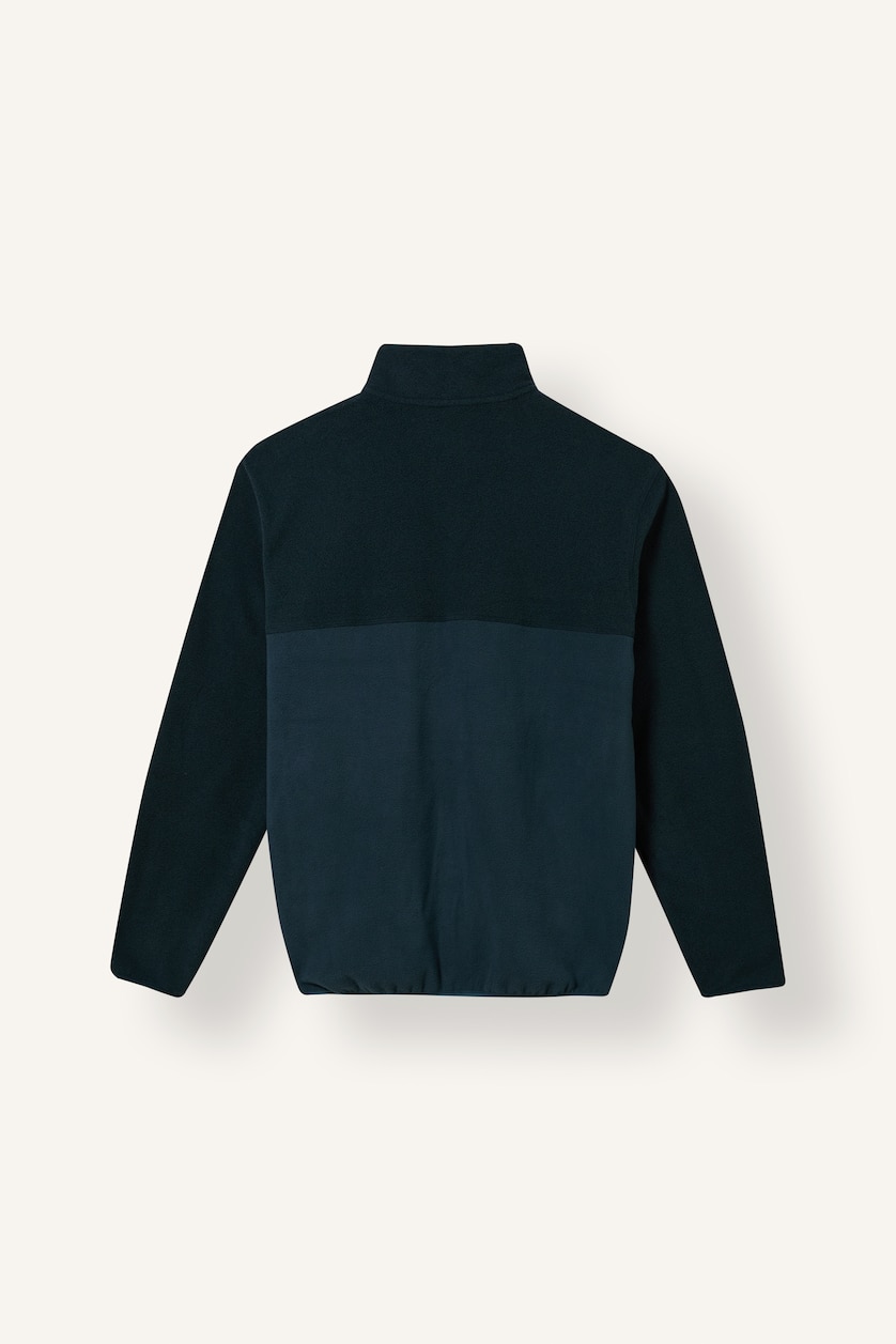 Men Petrol Boxy Fit Cardigan