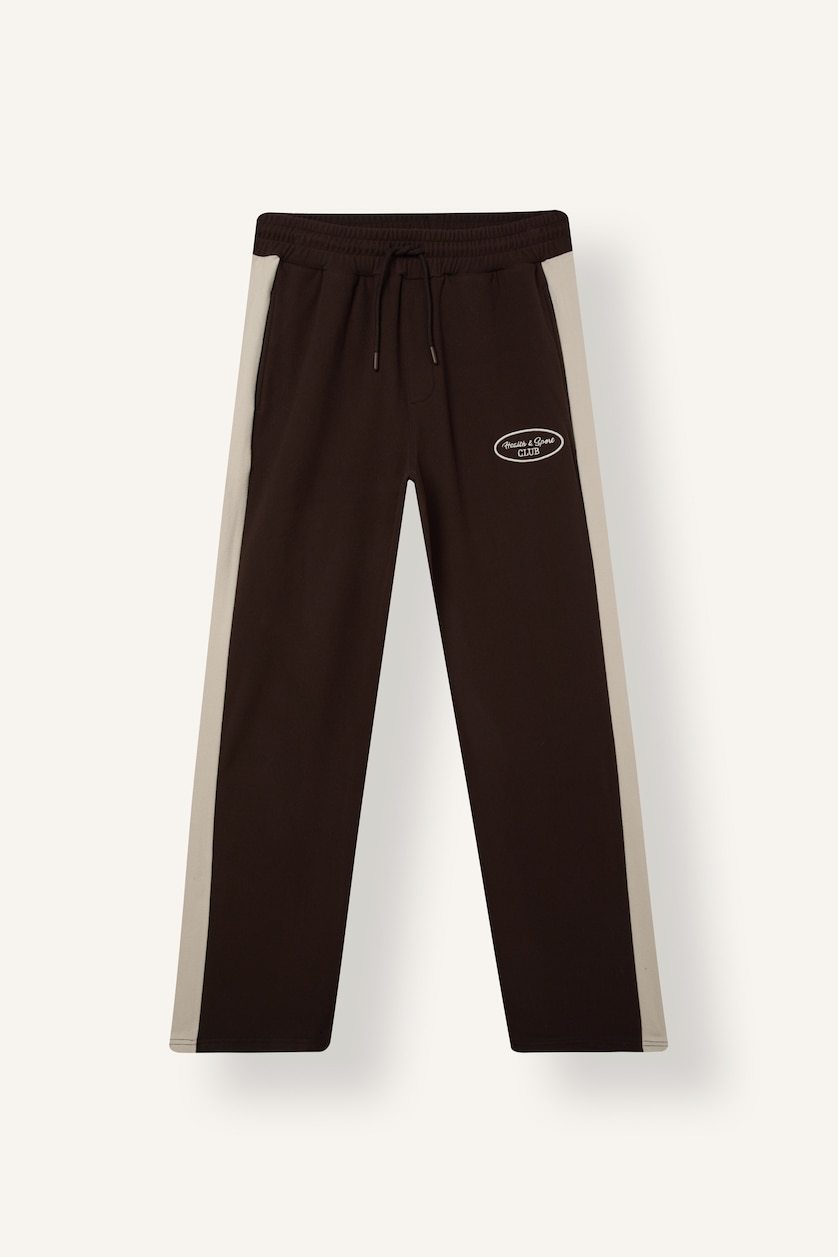 Men Brown Relax Fit fleece Jogger